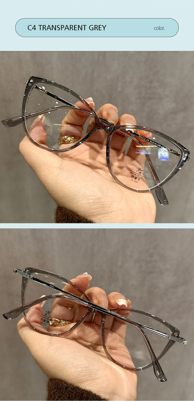 Reading Glasses Women | Prescription Cat Eye Eyewear With Photochromic Lenses - ZOOMNSTORE