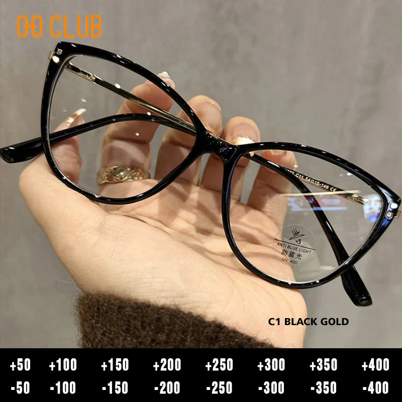 Reading Glasses Women | Prescription Cat Eye Eyewear With Photochromic Lenses - ZOOMNSTORE