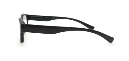 Reading Glasses for Men & Women - 3 Pack Square Readers | Unbreakable Plastic Frame Spectacles - ZOOMNSTORE