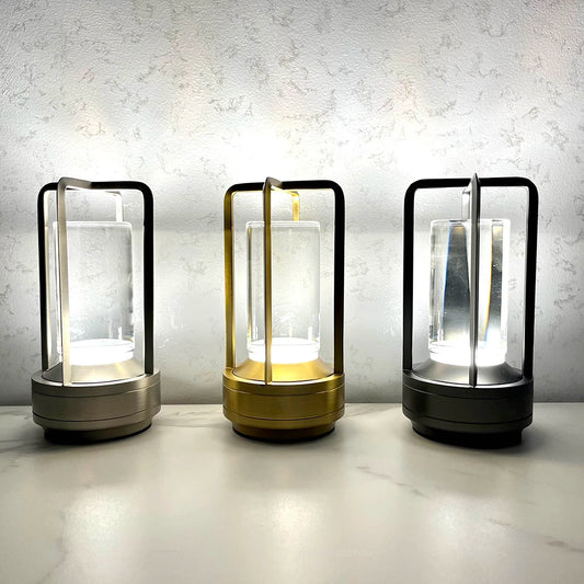 Rechargeable Cross-Shaped Table Lamp - Touch Dimming Night Light for Home  Outdoor Decor - ZOOMNSTORE