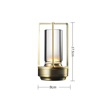 Rechargeable Cross-Shaped Table Lamp - Touch Dimming Night Light for Home  Outdoor Decor - ZOOMNSTORE