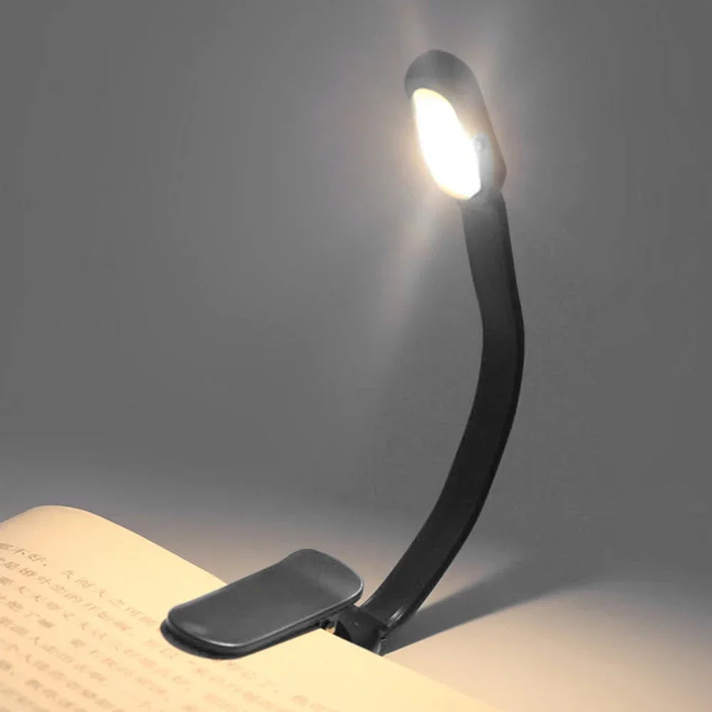 Rechargeable Reading Lamp - Portable Book Light with Flexible Neck & Adjustable Brightness - ZOOMNSTORE
