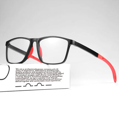 Rectangle Reading Glasses – Sport Non Slip Presbyopia Eyewear for Middle Aged Men & Women - ZOOMNSTORE
