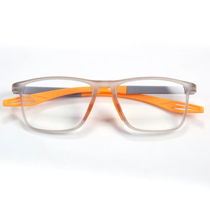 Rectangle Reading Glasses – Sport Non Slip Presbyopia Eyewear for Middle Aged Men & Women - ZOOMNSTORE
