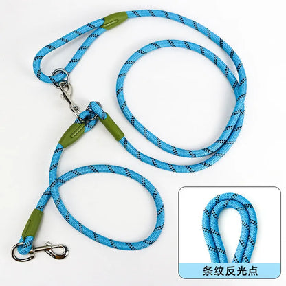 Reflective Nylon Dog Leash - Hands-Free Traction Rope for Small  Large Dogs - ZOOMNSTORE