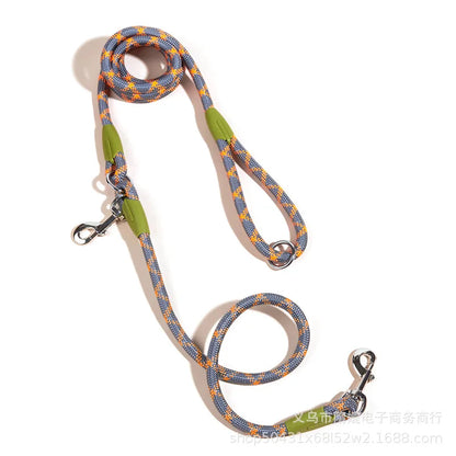 Reflective Nylon Dog Leash - Hands-Free Traction Rope for Small  Large Dogs - ZOOMNSTORE