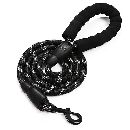 Nylon Reflective Dog Leash - 15m Soft Handle for Small to Large Dogs - ZOOMNSTORE