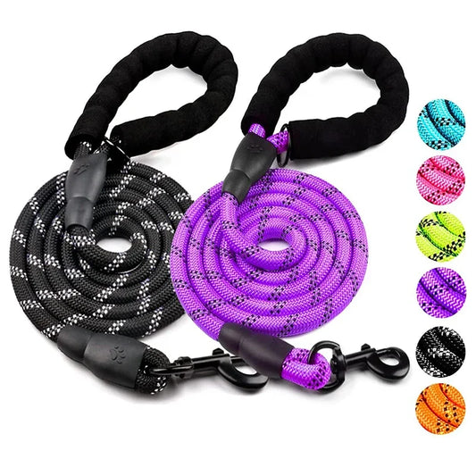 Reflective Dog Leash - Strong Pet Leash for Large and Small Dogs - ZOOMNSTORE