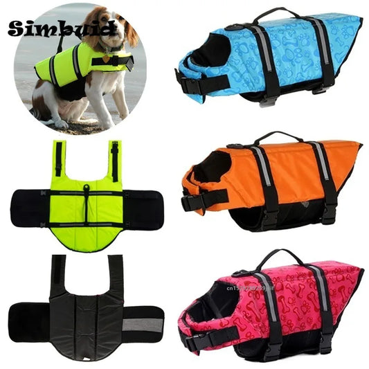 Reflective Dog Life Jacket - Adjustable Safety Vest for Large Dogs - ZOOMNSTORE