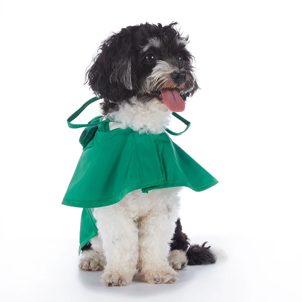 Reflective Dog Raincoat - Waterproof Hooded Jacket for Large Dogs - ZOOMNSTORE
