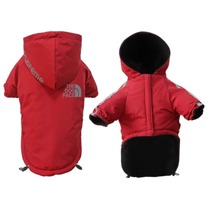 Reflective Waterproof Dog Jacket - Warm Hooded Coat for Small Medium Dogs - ZOOMNSTORE