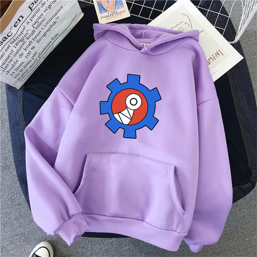 Reki SK8 the Infinity Hoodie - Womens Anime Cosplay Pullover Sweatshirt - ZOOMNSTORE