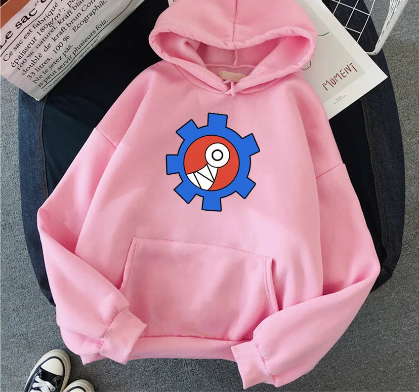 Reki SK8 the Infinity Hoodie - Womens Anime Cosplay Pullover Sweatshirt - ZOOMNSTORE