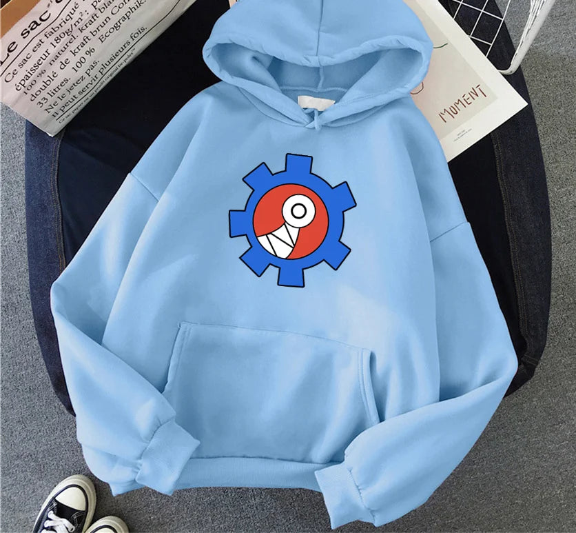 Reki SK8 the Infinity Hoodie - Womens Anime Cosplay Pullover Sweatshirt - ZOOMNSTORE