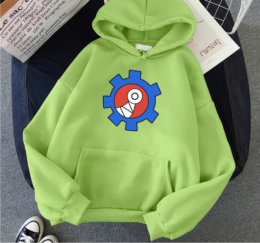 Reki SK8 the Infinity Hoodie - Womens Anime Cosplay Pullover Sweatshirt - ZOOMNSTORE