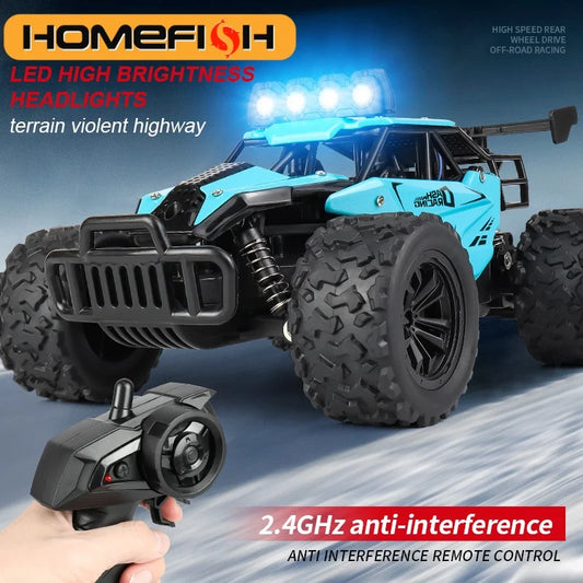 116 Alloy Remote Control Car - High-Speed Off-Road Big Foot Vehicle - ZOOMNSTORE