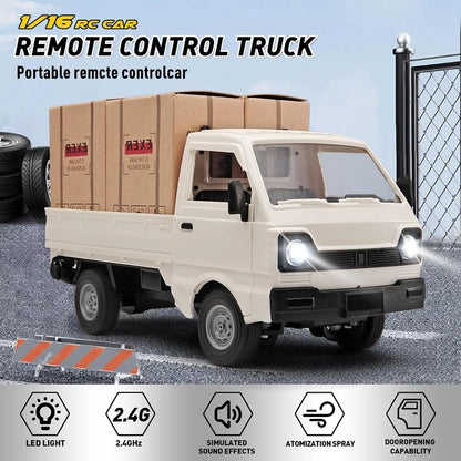 KF21 Remote Control Car - 116 Drift  Climb Truck with Spray  LED Lights for Kids - ZOOMNSTORE