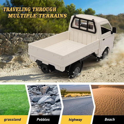 KF21 Remote Control Car - 116 Drift  Climb Truck with Spray  LED Lights for Kids - ZOOMNSTORE