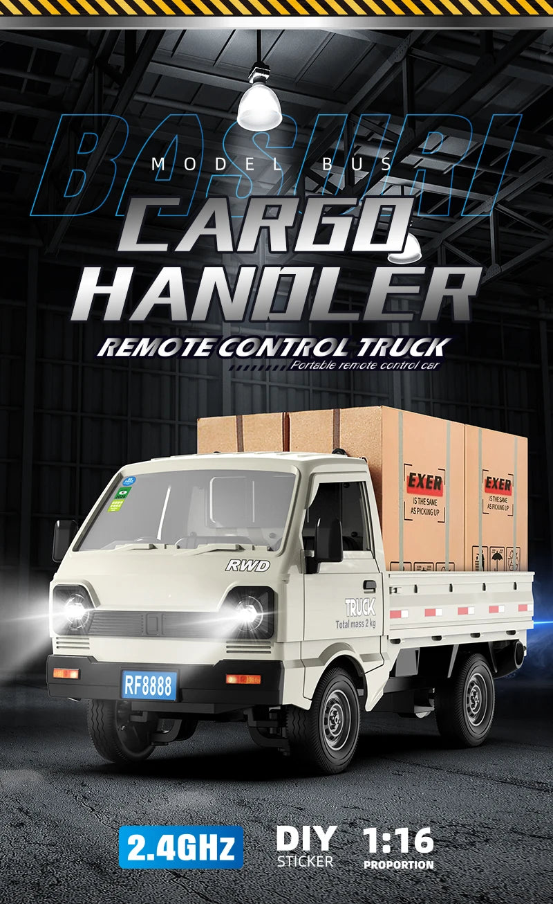 KF21 Remote Control Car - 116 Drift  Climb Truck with Spray  LED Lights for Kids - ZOOMNSTORE