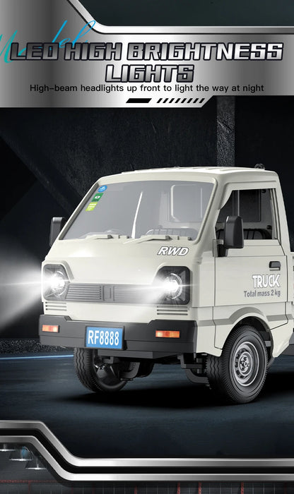 KF21 Remote Control Car - 116 Drift  Climb Truck with Spray  LED Lights for Kids - ZOOMNSTORE