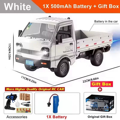 KF21 Remote Control Car - 116 Drift  Climb Truck with Spray  LED Lights for Kids - ZOOMNSTORE