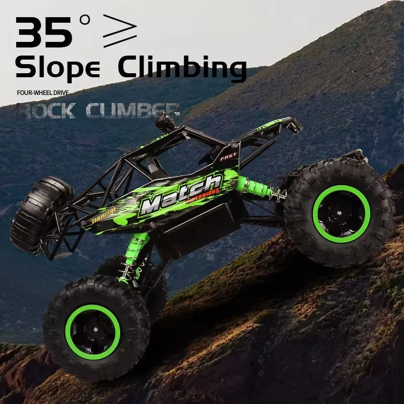 Oike 4WD RC Off-Road Climbing Car - Remote Control All Terrain Truck for Kids  Adults - ZOOMNSTORE