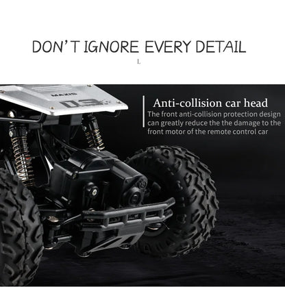 Oike 4WD RC Off-Road Climbing Car - Remote Control All Terrain Truck for Kids  Adults - ZOOMNSTORE