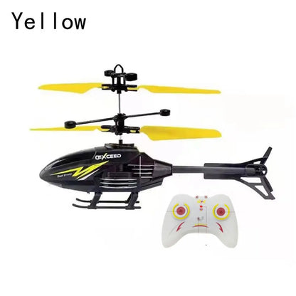 Mini Remote Control Helicopter - Rechargeable Infrared Drone Toy - ZOOMNSTORE