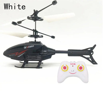 Mini Remote Control Helicopter - Rechargeable Infrared Drone Toy - ZOOMNSTORE