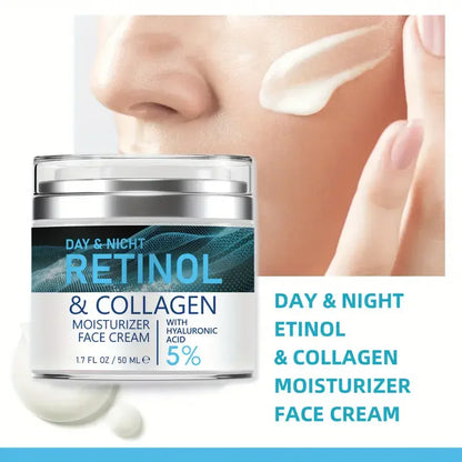 Retinol Collagen Cream - Anti-Aging Deep Hydration Moisturizer - ZOOMNSTORE