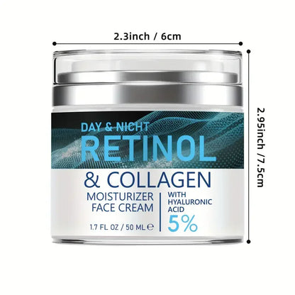 Retinol Collagen Cream - Anti-Aging Deep Hydration Moisturizer - ZOOMNSTORE