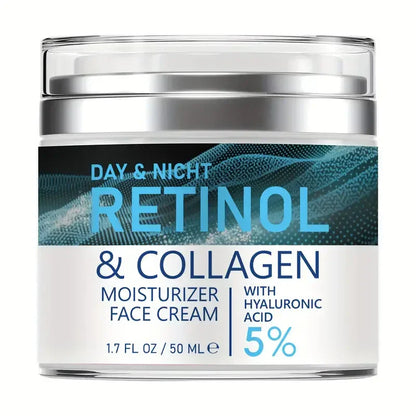Retinol Collagen Cream - Anti-Aging Deep Hydration Moisturizer - ZOOMNSTORE