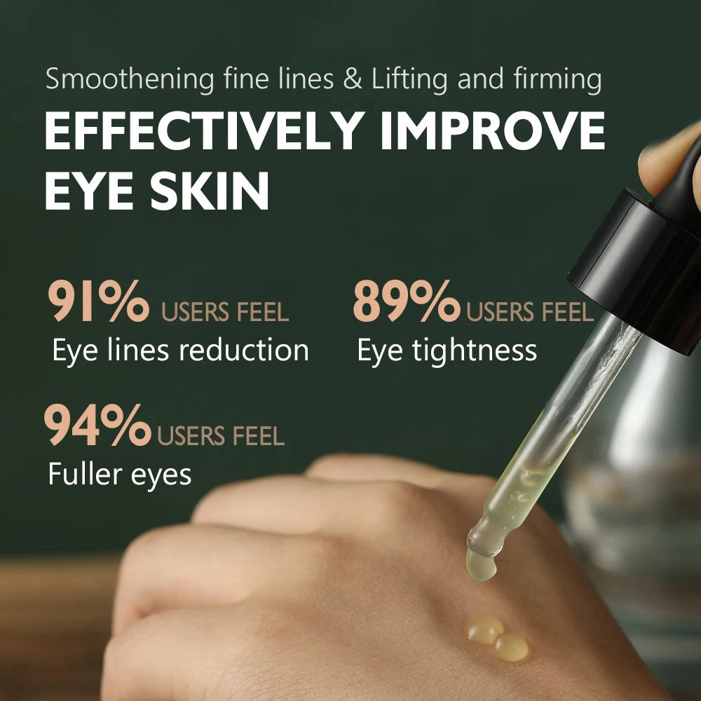 Retinol Eye Serum - Anti-Wrinkle Dark Circle Remover  Brightening Moisturizer - ZOOMNSTORE