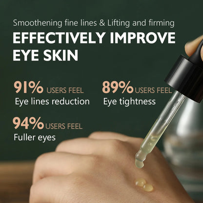 Retinol Eye Serum - Anti-Wrinkle Dark Circle Remover  Brightening Moisturizer - ZOOMNSTORE