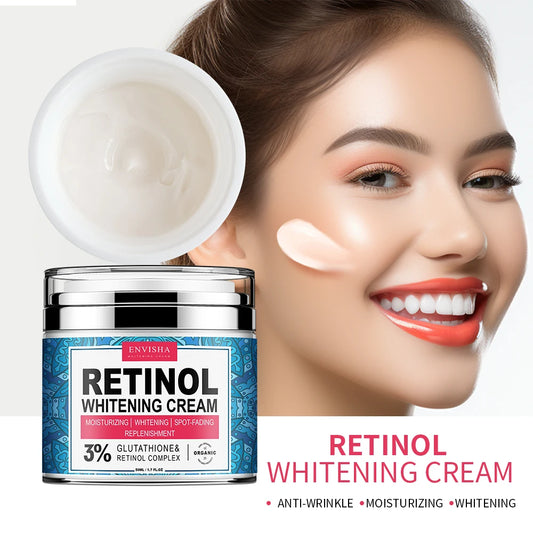 Neck Retinol Cream - Anti-Wrinkle Collagen Moisturizer with Hyaluronic Acid - ZOOMNSTORE