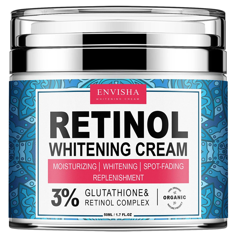 Neck Retinol Cream - Anti-Wrinkle Collagen Moisturizer with Hyaluronic Acid - ZOOMNSTORE