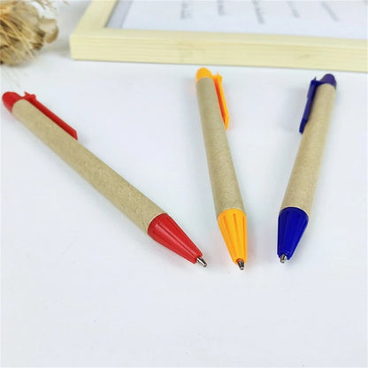 Retractable Ballpoint Pens - Blue Refillable Writing Pens 10 Pack - ZOOMNSTORE