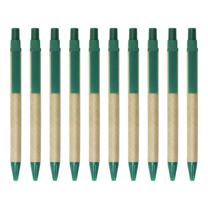 Retractable Ballpoint Pens - Blue Refillable Writing Pens 10 Pack - ZOOMNSTORE