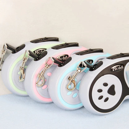Retractable Dog Leash - Automatic 3m5m Outdoor Walking Rope - ZOOMNSTORE