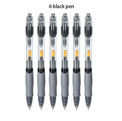 13/30pcs Retractable Gel Pens Set Black/Red/Blue Ink Ballpoint for Writing Refills Office Accessories School Supplies Stationery - ZOOMNSTORE
