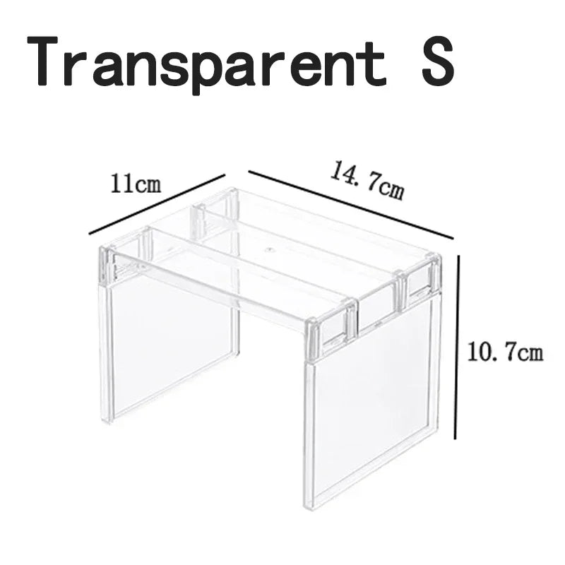 Retractable Kitchen Shelf - Expandable Storage Rack | Adjustable Spice Rack & Durable ABS Organizer - ZOOMNSTORE