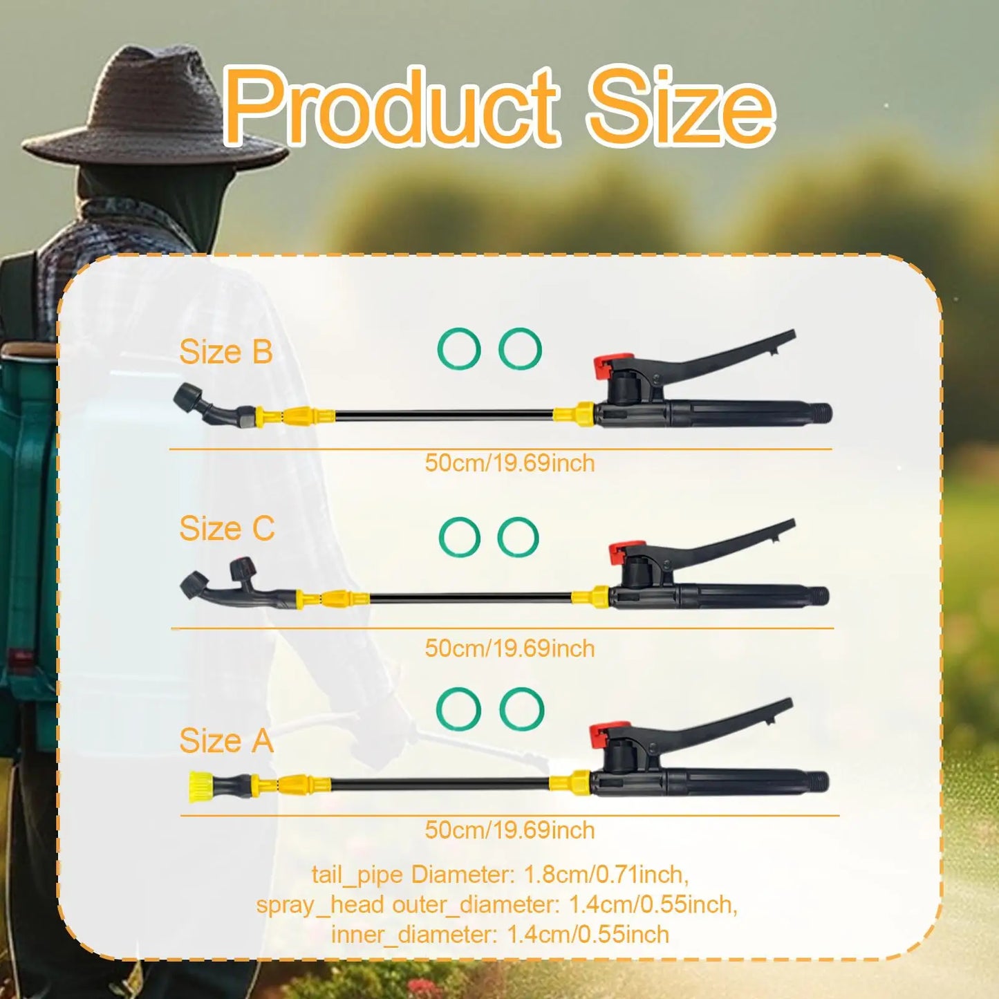 Retractable Stainless Steel Watering Wand - Outdoor Plant Sprayer Extension Rod - ZOOMNSTORE