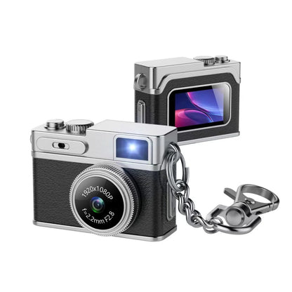 Retro Digital Camera - 1080P HD Mini Video Recorder with LED Fill Light & IPS Screen - ZOOMNSTORE