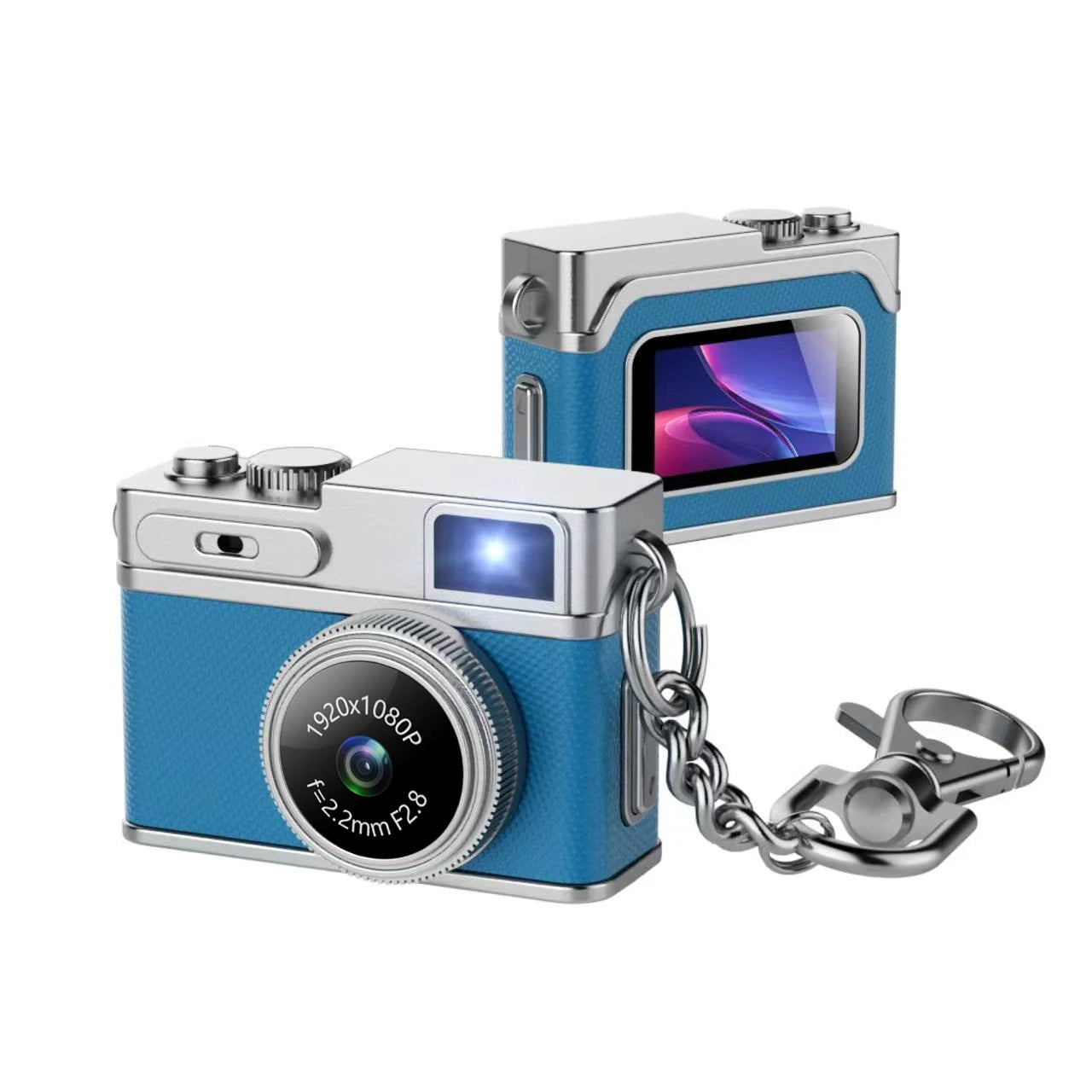 Retro Digital Camera - 1080P HD Mini Video Recorder with LED Fill Light & IPS Screen - ZOOMNSTORE