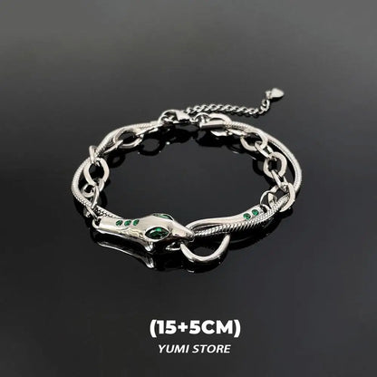 Retro Flame Cross Bracelet - Unisex Hip Hop Titanium Steel Jewelry - ZOOMNSTORE