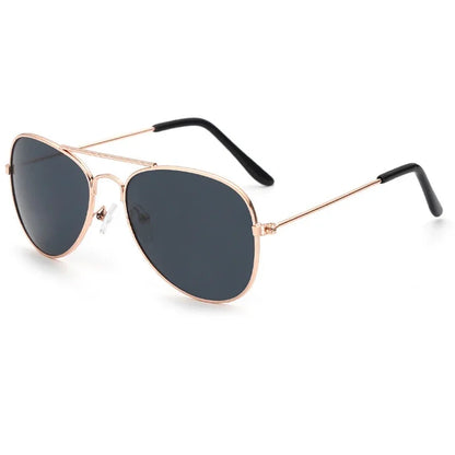 Retro Kids Sunglasses - UV400 Designer Luxury Shades for Boys  Girls - ZOOMNSTORE