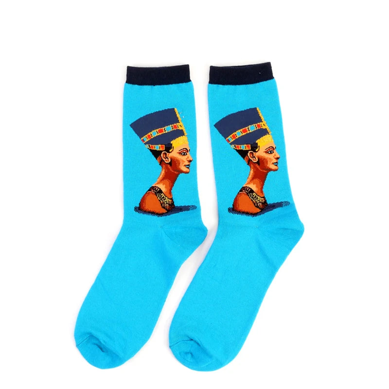 Van Gogh Art Socks - Retro Couple Socks for AutumnWinter - ZOOMNSTORE