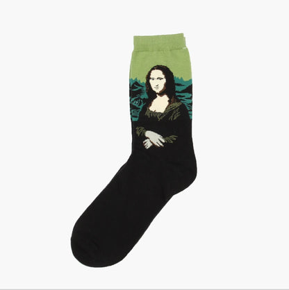 Van Gogh Art Socks - Retro Couple Socks for AutumnWinter - ZOOMNSTORE
