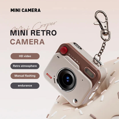 Retro Mini Digital Camera – Compact High Definition CCD Sensor Camera for Student Photography - ZOOMNSTORE