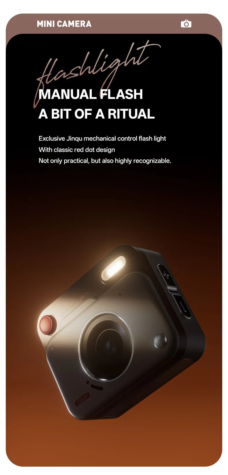 Retro Mini Digital Camera – Compact High Definition CCD Sensor Camera for Student Photography - ZOOMNSTORE